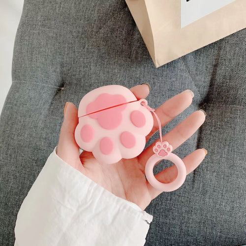 AirPods Dog Foot Silicone Case Cover
